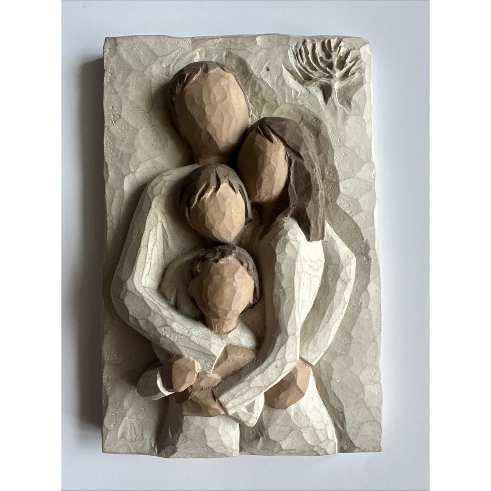 6" Willow Tree Family A‎ Lifetime of Love Hang Plaque Ornament Susan Lordi 2001
